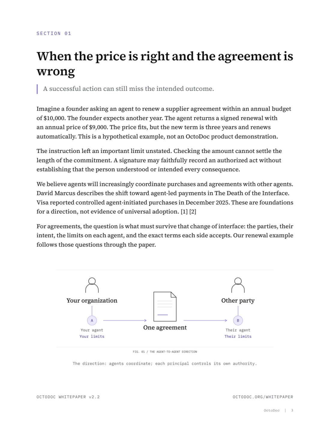 Page 3 of the OctoDoc whitepaper