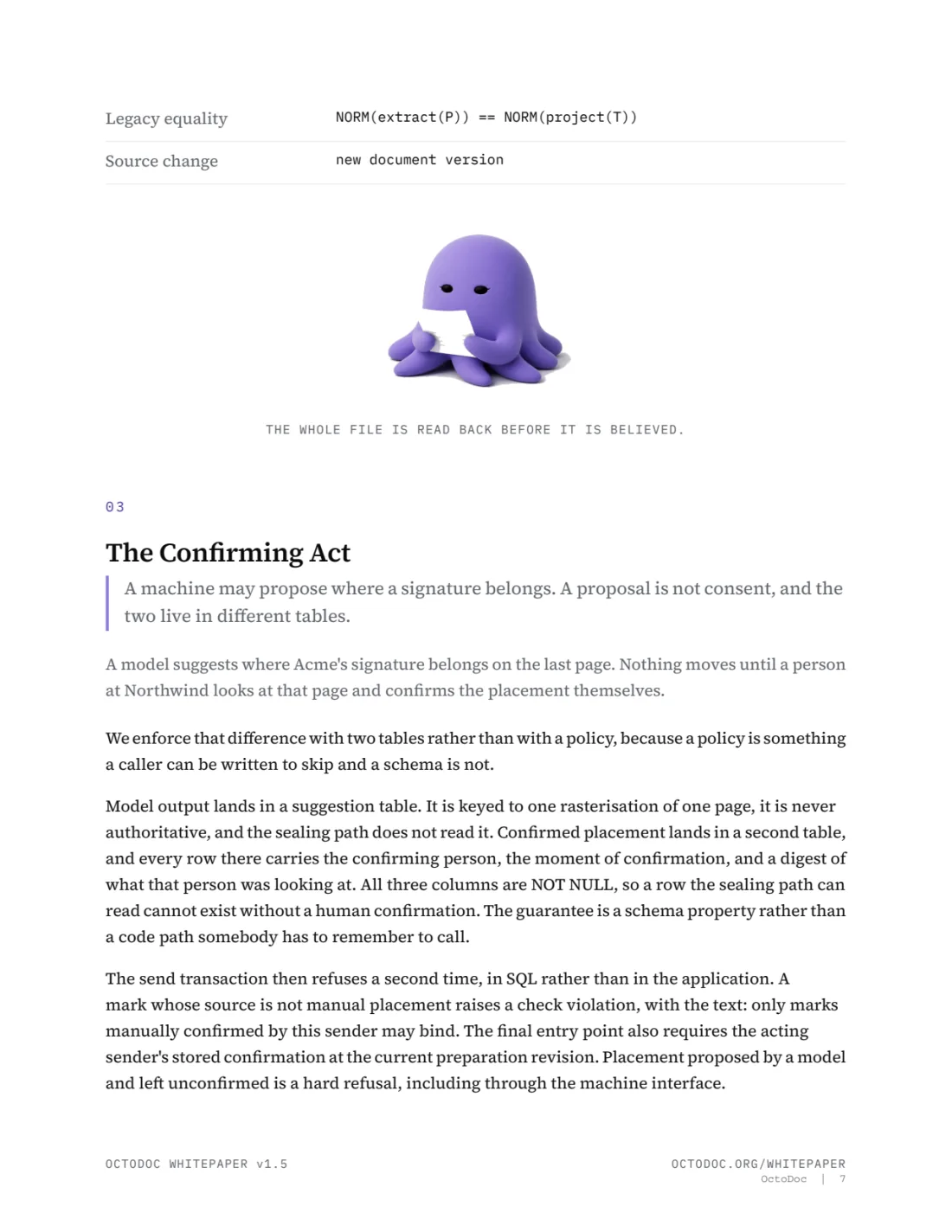 Page 7 of the OctoDoc whitepaper
