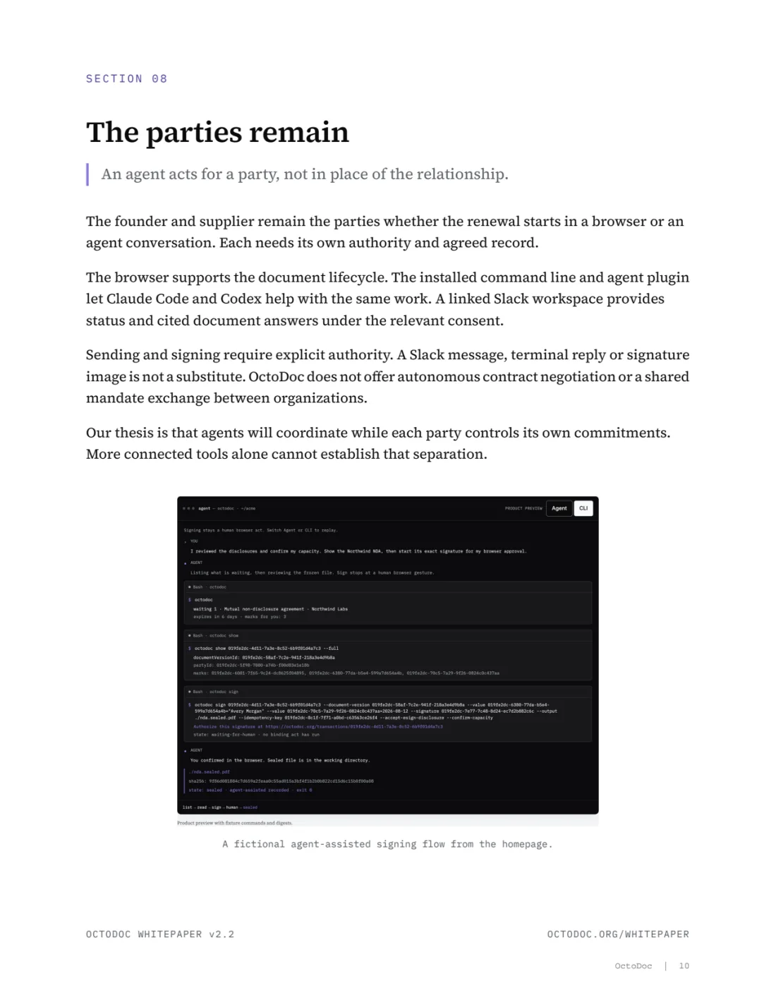 Page 10 of the OctoDoc whitepaper