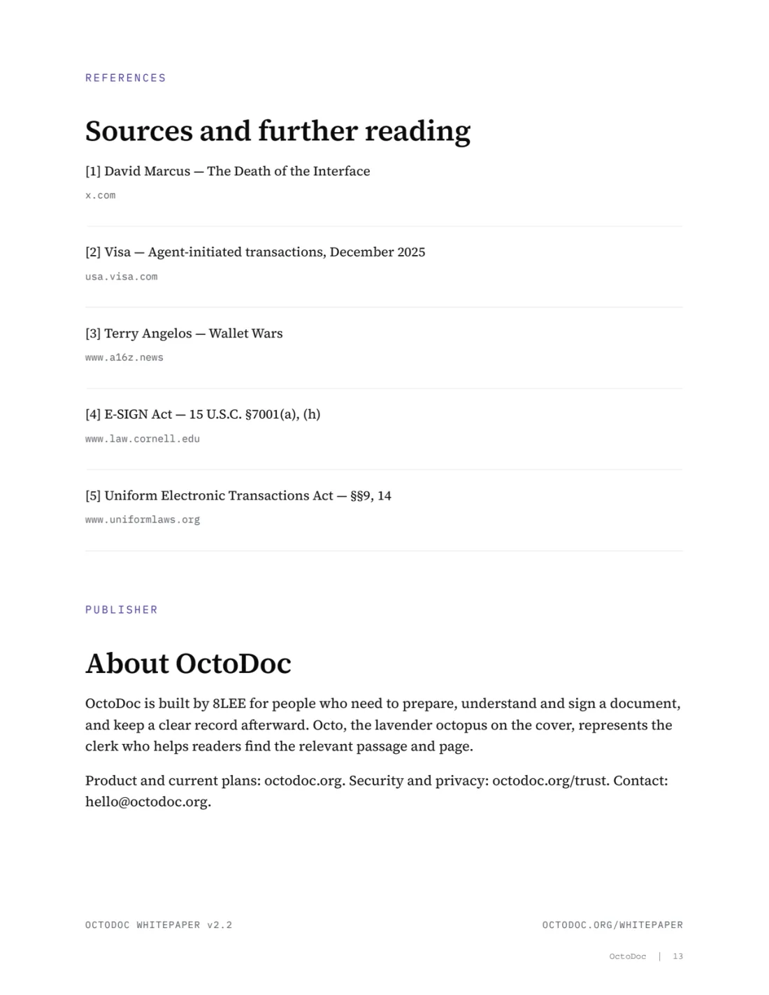 Page 13 of the OctoDoc whitepaper