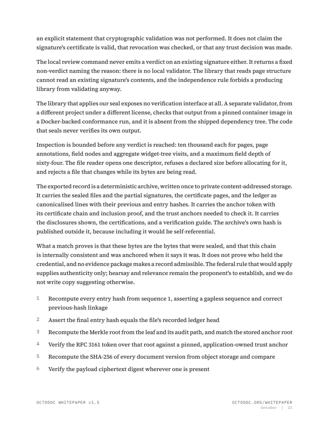 Page 21 of the OctoDoc whitepaper